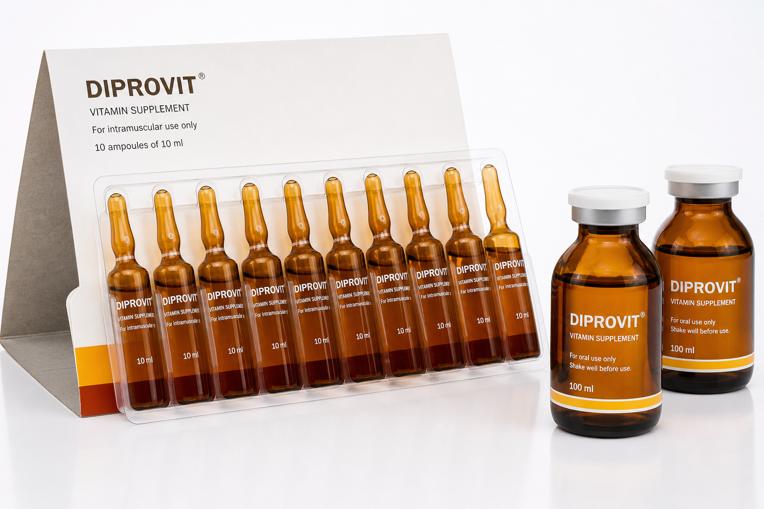 Ampoules buvables pharmaceutiques