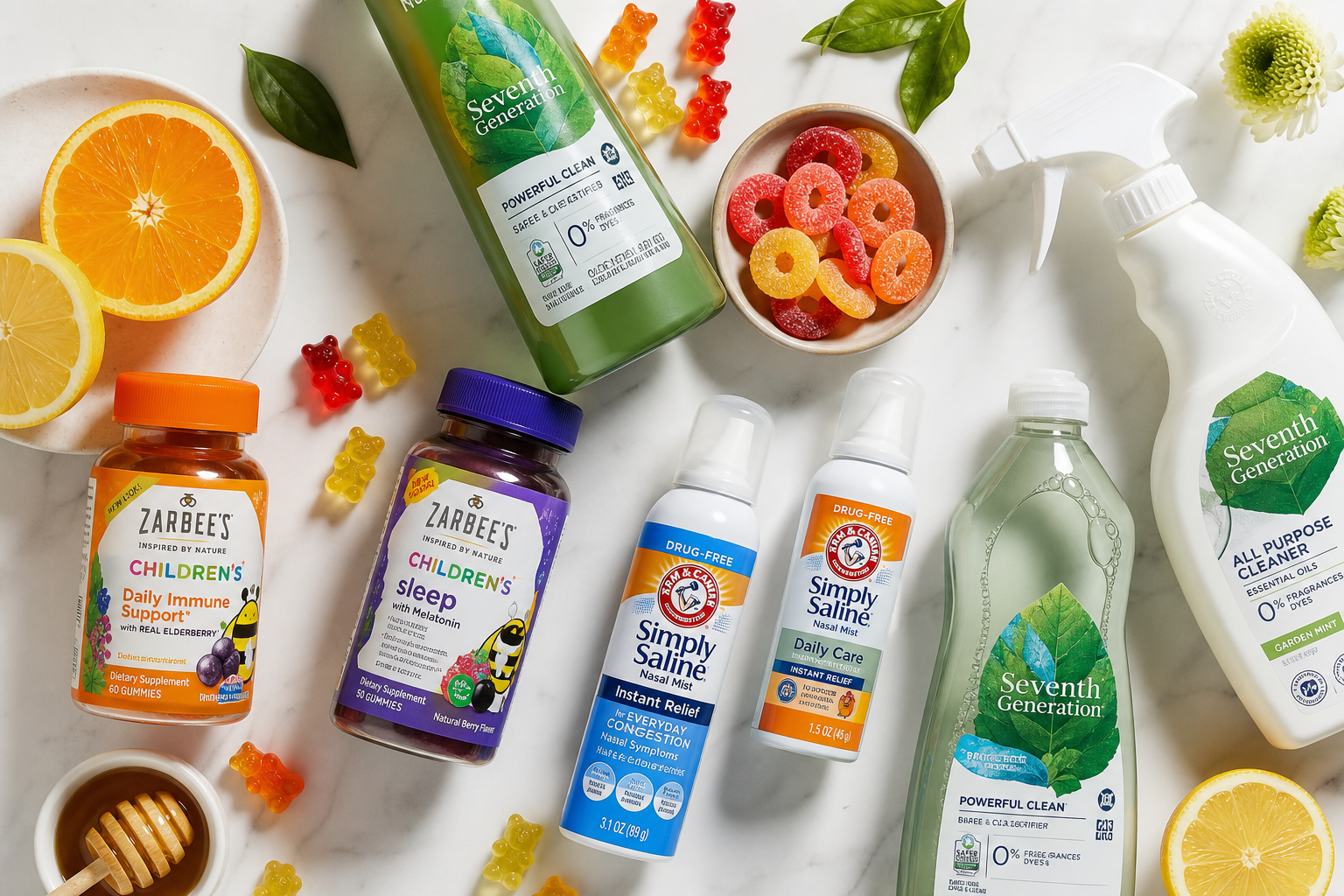 Autres produits GP Solutions — bonbons, aérosols, entretien