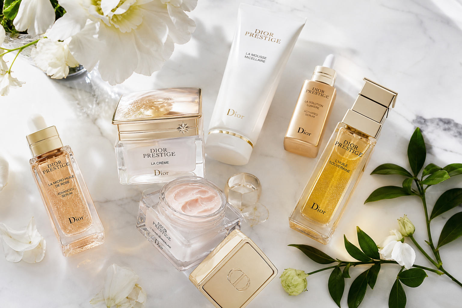 Gamme cosmétiques GP Solutions — crèmes, huiles, sérums