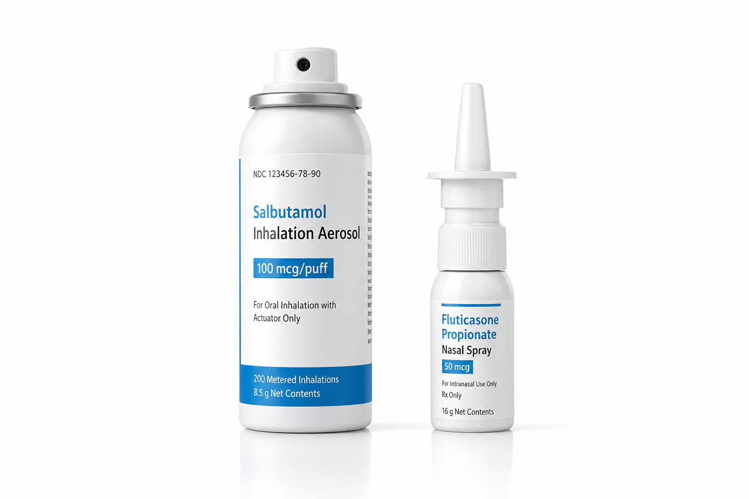 Aérosols pharmaceutiques — spray nasal, buccal et cutané