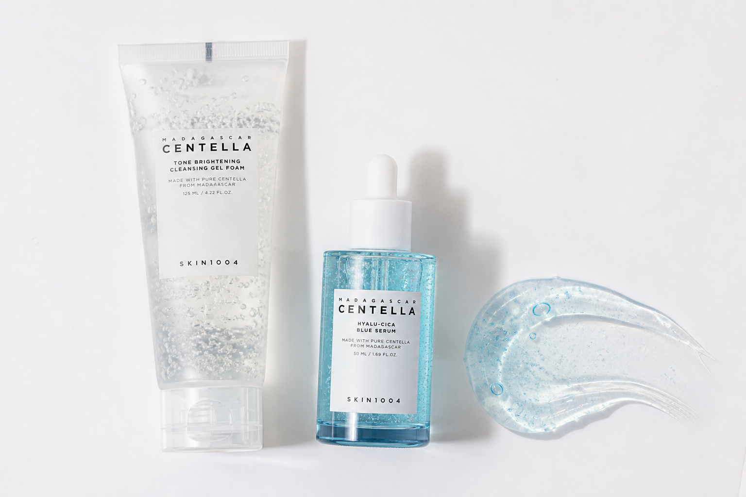 Gels cosmétiques — sérums et soins
