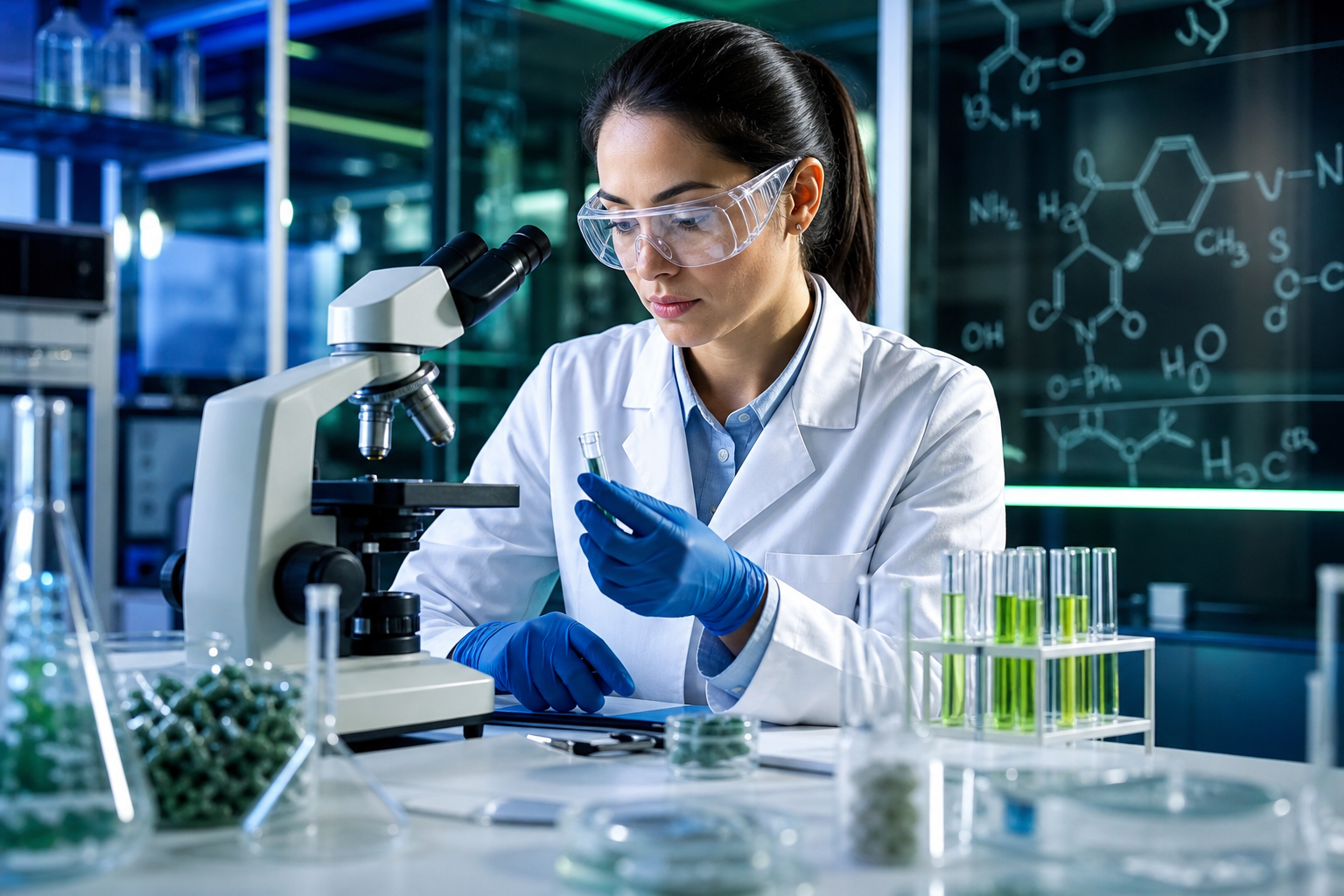 Laboratoire R&D GP Solutions — chercheuse en formulation compléments alimentaires